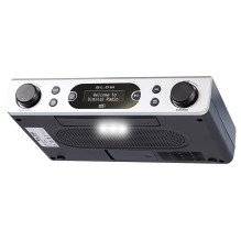 FM / DAB+ BLOW RK2 virtuvinis radijas, sidabrinis FM / DAB+ BLOW RK2 virtuvinis radijas, sidabrinis
