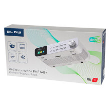 FM / DAB+ BLOW RK1 kitchen radio, white