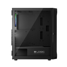 Logic PORTOS ARGB MINIDI USB 3.0 dėklas, juodas Logic PORTOS ARGB MINIDI USB 3.0 dėklas, juodas