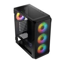 Logic PORTOS ARGB MINIDI USB 3.0 dėklas, juodas Logic PORTOS ARGB MINIDI USB 3.0 dėklas, juodas