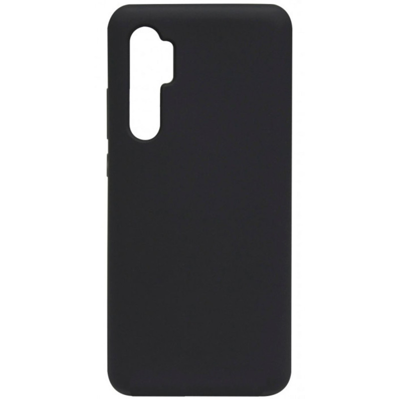 „Evelatus Xiaomi Mi Note 10 Lite“ silikoninis dėklas, skirtas nanotechnologijoms, minkštas lietimui, TPU, juodas