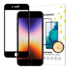 Wozinsky Apple iPhone SE 2022 / SE 2020 / iPhone 8 / iPhone 7 grūdintas stiklas, juodas
