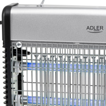 Insecticide lamp ADLER AD 7940 Black, Silver