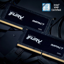 Kingston Technology FURY 32GB 5600MT / s DDR5 CL40 SODIMM (Kit of 2) Impact PnP Kingston Technology FURY 32GB 5600MT / s DDR5 CL40 SODIMM (Kit of 2) Impact PnP