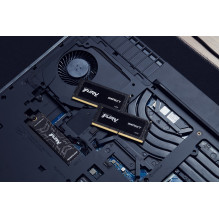 Kingston Technology FURY 32GB 5600MT / s DDR5 CL40 SODIMM (Kit of 2) Impact PnP Kingston Technology FURY 32GB 5600MT / s DDR5 CL40 SODIMM (Kit of 2) Impact PnP
