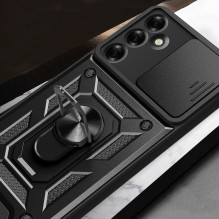 Tech-Protect Camshield Pro dėklas, skirtas Samsung Galaxy M35 5G – juodas Tech-Protect Camshield Pro dėklas, skirtas Samsung Galaxy M35 5G – juodas