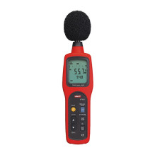 Matavimo Priemonė - Uni-T UT352 Garso Lygio Matuoklis 30-130 dB, ±1.5 dB Tikslumas, Apšviestas LCD Ekranas, Juoda