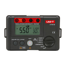 Testavimo Įranga - Uni-T UT501B Izoliacijos Atsparumo Matuoklis 5GΩ 1000V LCD Juodas