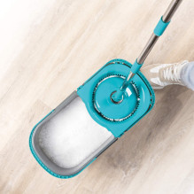 Beldray LA00000006UFEU7 Anti-Bac Dual Comaprtment Spin Mop &amp; Refill Head
