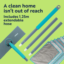 Beldray LA00000030UFEU7 Anti-Bac Clip-To-Grip All-Surface Mop