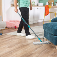 Beldray LA00000044UFEU7 Anti-Bac Telescopic Double-Sided Flat Mop