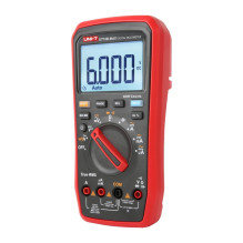 Matuoklis - Uni-T UT15B MAX True RMS Skaitmeninis Multimetras 1000V 10A 60MΩ, Juoda / Raudona