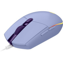Žaidimų Pelė - Logitech G102 LIGHTSYNC Laidinė 8000 DPI RGB Purpurinė
