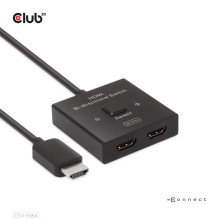 VIDEO JUNGIKLIS HDMI 2PORT / CSV-1384 CLUB3D
