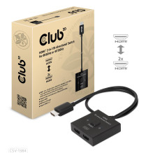 VIDEO JUNGIKLIS HDMI 2PORT / CSV-1384 CLUB3D
