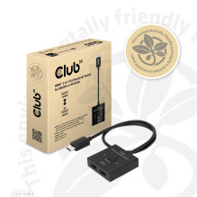 VIDEO JUNGIKLIS HDMI 2PORT / CSV-1384 CLUB3D