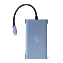 I / O ADAPTERIS USB-C PRIE HDMI / USB3 / 7IN1 A-CM-COMBO7-01 GEMBIRD I / O ADAPTERIS USB-C PRIE HDMI / USB3 / 7IN1 A-CM-COMBO7-01 GEMBIRD