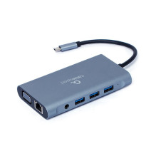 I / O ADAPTERIS USB-C PRIE HDMI / USB3 / 7IN1 A-CM-COMBO7-01 GEMBIRD I / O ADAPTERIS USB-C PRIE HDMI / USB3 / 7IN1 A-CM-COMBO7-01 GEMBIRD