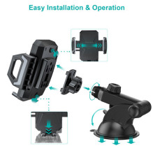 CHOETECH car phone holder, with wireless charging function, 15W