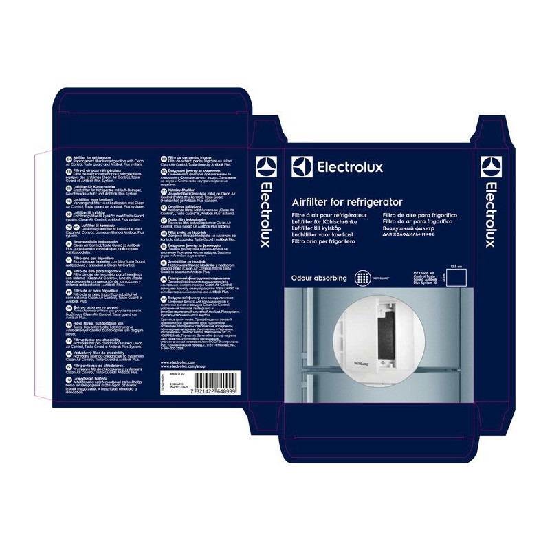 Filtras - Electrolux E3RWAF01 20g Juodas