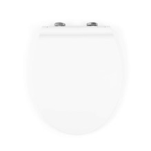 Beldray LA00000201WPEU7 Anti-bac Ultra-Slim Toilet Seat, White