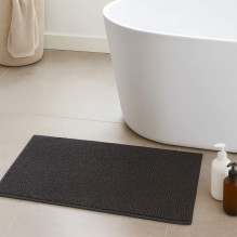 Beldray LA00000099CHEU7 Anti-mould Memory Foam Bath Mat 50 x 80 cm, Grey