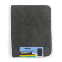 Beldray LA00000099CHEU7 Anti-mould Memory Foam Bath Mat 50 x 80 cm, Grey