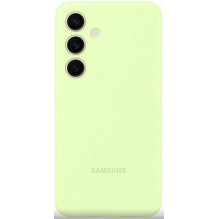 Samsung Galaxy S24 silikoninis dėklas „Cove“, gelsvai žalias