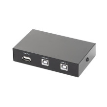 Įvesties / išvesties jungiklis USB 2P / DSU-21 GEMBIRD
