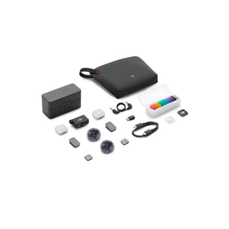 KAMEROS PRIEDAS MIC MINI 2 2TX+1RX / +DĖKLAS CP.RN.00000529 DJI
