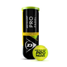 Padel tennis ball Dunlop PRO Padel, 3 pcs Padel tennis ball Dunlop PRO Padel, 3 pcs