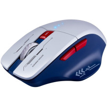 Wireless Mouse - MOUSE DEFENDER GM-126 TISA RF+BT Optical 1600 DPI 5 Buttons Rechargeable 400 mAh White