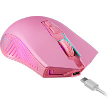 Wireless Mouse - Defender Pandora RF 3200 DPI 6 Buttons Pink