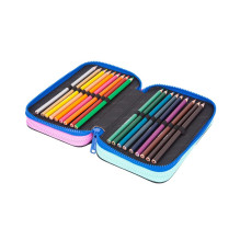 Pencil case CoolPack, 20 cm x 13 cm, black / various colours Pencil case CoolPack, 20 cm x 13 cm, black / various colours