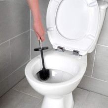 Beldray LA036034BLKPEU7 Antibac Flexible Head Toilet Brush - Black Beldray LA036034BLKPEU7 Antibac Flexible Head Toilet Brush - Black