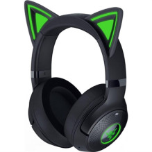 AUSINĖS RAZER KRAKEN V2 KITTY BT JUODOS AUSINĖS RAZER KRAKEN V2 KITTY BT JUODOS