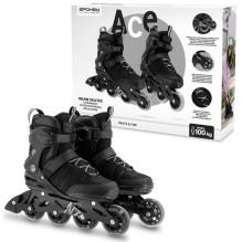 Roller skates Spokey Ace 944697, black, 44 Roller skates Spokey Ace 944697, black, 44
