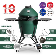 Grill Kamado Bono ZALGIRIS EVO 22, green, 79 cm Grill Kamado Bono ZALGIRIS EVO 22, green, 79 cm