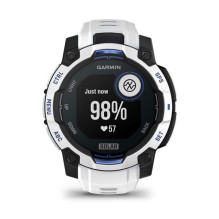 „Garmin Instinct 3 Solar“ laikrodis, 45 mm, baltas „Garmin Instinct 3 Solar“ laikrodis, 45 mm, baltas