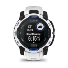 „Garmin Instinct 3 Solar“ laikrodis, 45 mm, baltas „Garmin Instinct 3 Solar“ laikrodis, 45 mm, baltas