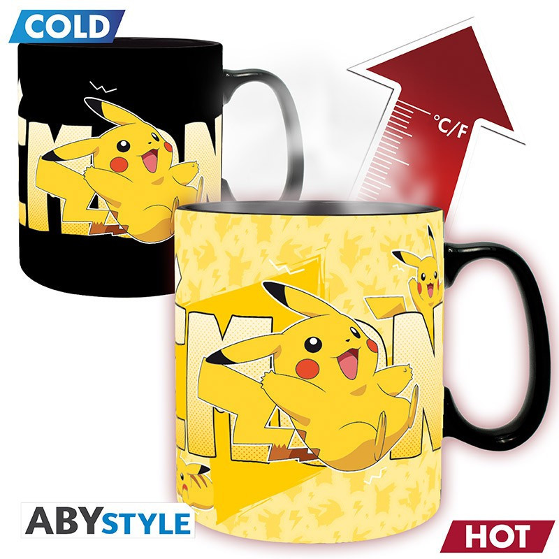 ABYstyle Pokemon Mug Heat Change - Pikachu - 460 ml (3665361086512)