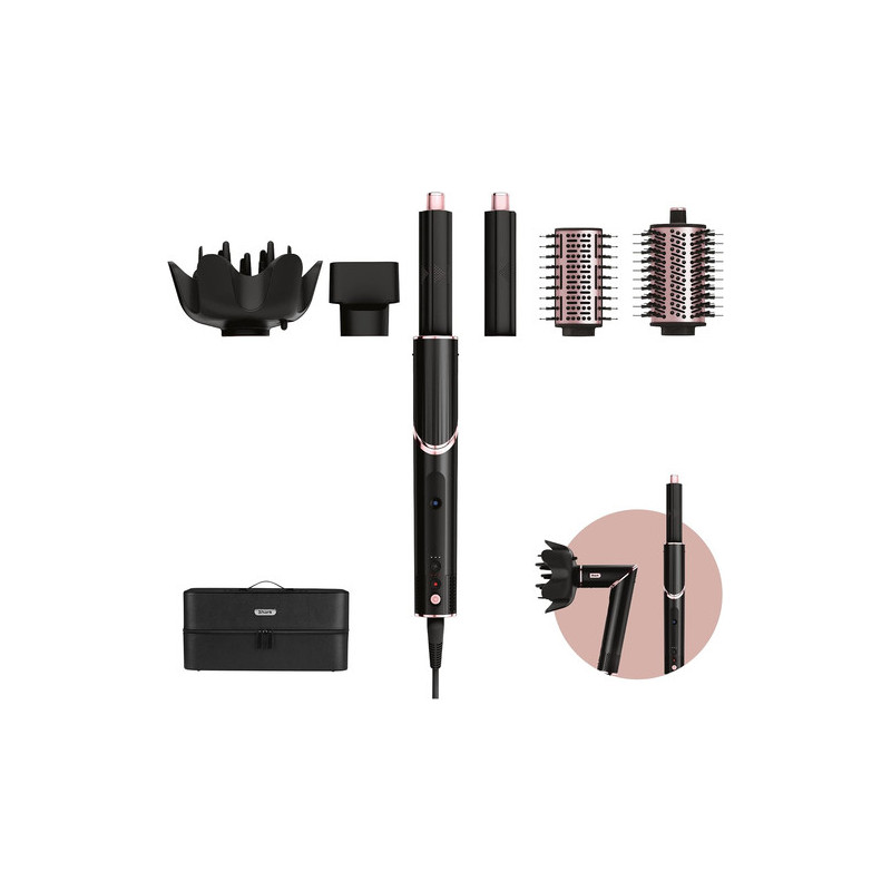 Shark FlexStyle 5-in-1 Multistyler Warm Black Pink 1400 W 2.5 m
