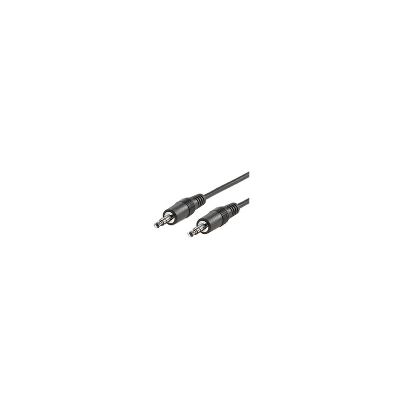 ROLINE 3 5mm CONNECTIONsCable ST / ST 1m (11.09.4501)