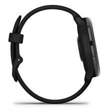 Garmin vívoactive 6 3.05 cm (1.2") AMOLED 42 mm Digital 390 x 390 pixels Touchscreen Black Wi-Fi GPS (satellite)