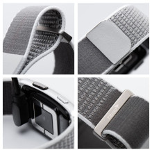 Smart fitness band with IP68 Waterproof Rating, ECG, Heart Rate, HRV, Blood Pressure, SpO2, Sleep &amp; Stress Monitorin