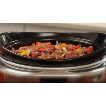 Crock-Pot SCCPBPP605-050 5.7-litre slow cooker (chrome)