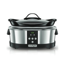 Crock-Pot SCCPBPP605-050 5.7-litre slow cooker (chrome)