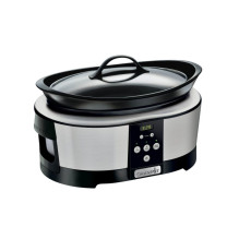 Crock-Pot SCCPBPP605-050 5,7 litro lėta viryklė (chromuota) Crock-Pot SCCPBPP605-050 5,7 litro lėta viryklė (chromuota)