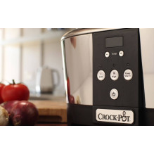 Crock-Pot SCCPBPP605-050 5.7-litre slow cooker (chrome)