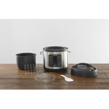 Crock-Pot CSC062X daugiafunkcis puodas 5,6 l 1400 W juodas, nerūdijantis plienas Crock-Pot CSC062X daugiafunkcis puodas 5,6 l 1400 W juodas, nerūdijantis plienas